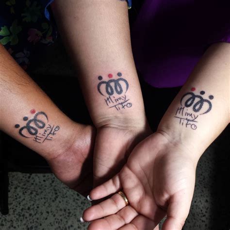 Tatuajes para hermanos de 3